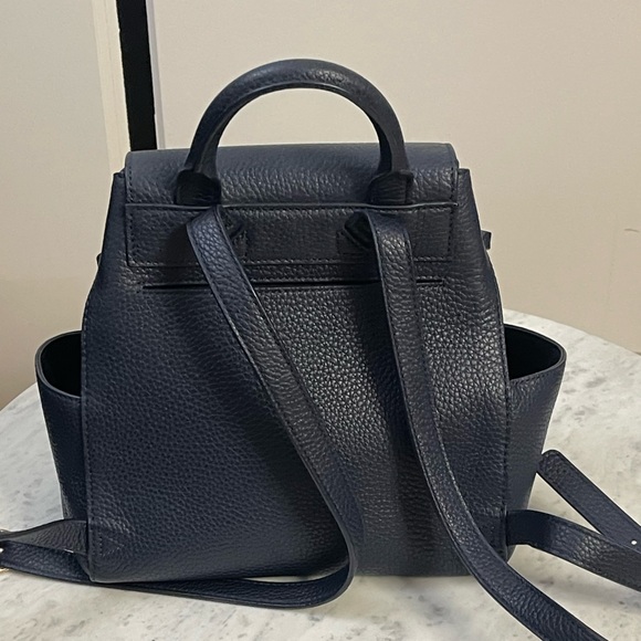 Tory Burch navy blue backpack! - Picture 3 of 4